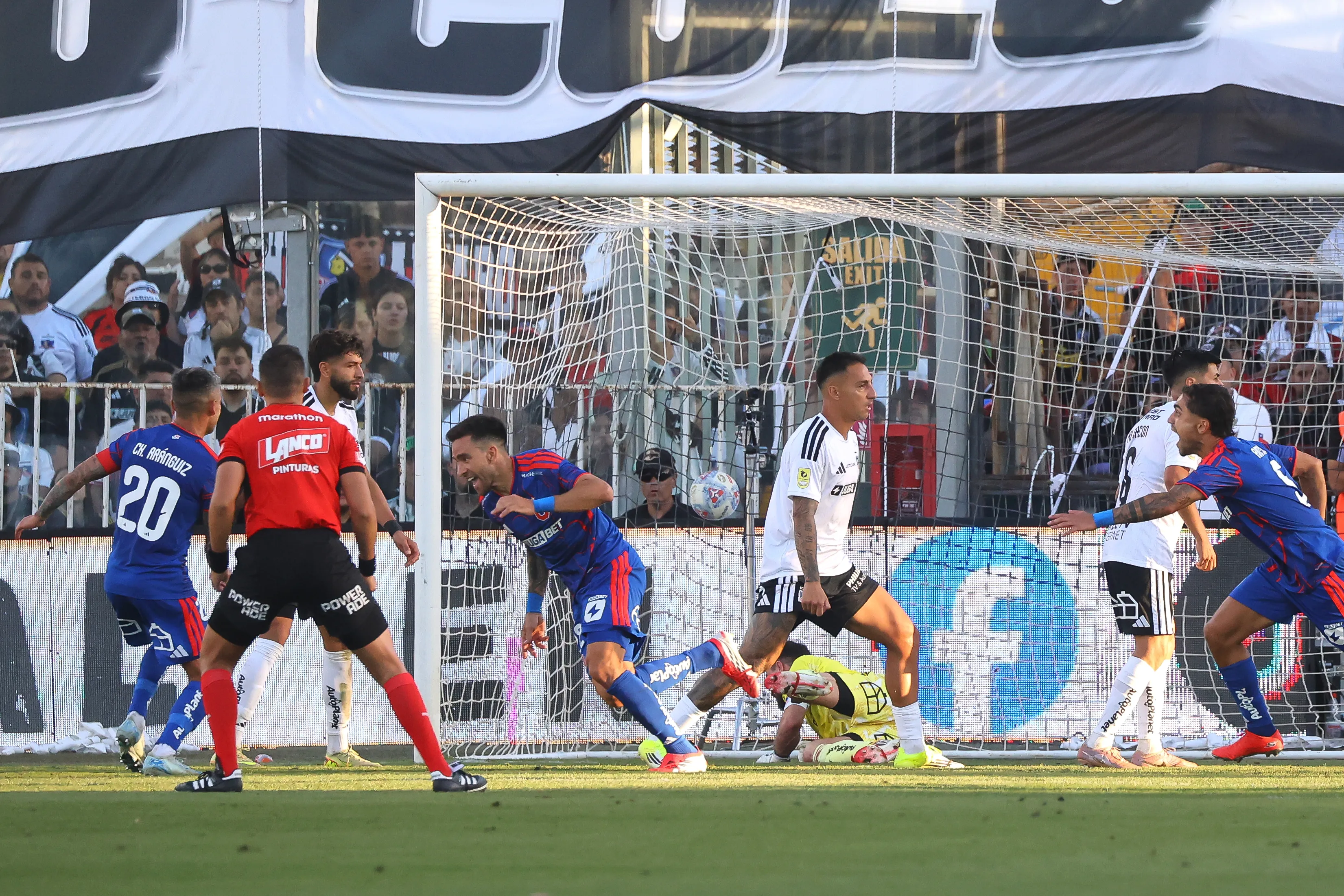 Una combinación “ex colocolina” puso en ventaja a la U | FOTO: Jonnathan Oyarzun/Photosport