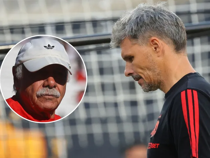 Carlos Caszely le da clases a Fernando Ortiz tras derrota en el Superclásico