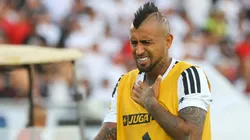 Arturo Vidal sufre un desgarro y complica a Colo Colo de cara al siguiente encuentro (Foto: Jonnathan Oyarzún/Photosport)