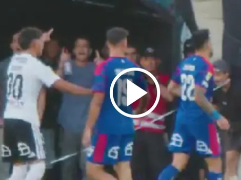 No se vio en TV: el gesto de Mayo en plena victoria de la U versus Colo Colo