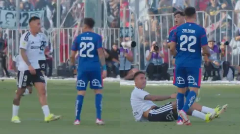 Tenso cruce entre Zaldivia y Correa en el Superclásico.