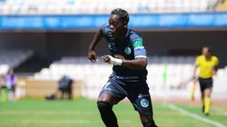 Foto: @dpmchile en X. La frase de Manley Clerveaux que se hizo viral en redes.