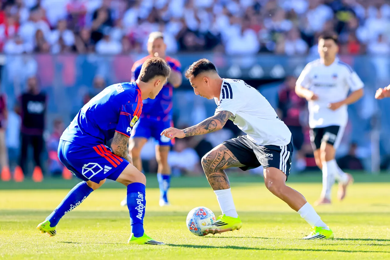 Calderón tuvo un partido sólido en el Superclásico. | Foto: Photosport