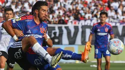 Juan Martín Lucero aún no anota su primer gol con Universidad de Chile.