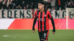 Darío Osorio es el jugador más veloz de la Superliga de Dinamarca.