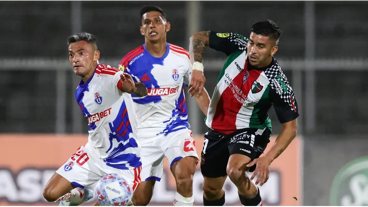 La U y Palestino se verán las caras en el Estadio Nacional.
