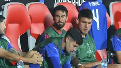 Juan Martín Lucero tras ser sustituido por su lesión. (Foto: Jonnathan Oyarzún/Photosport)