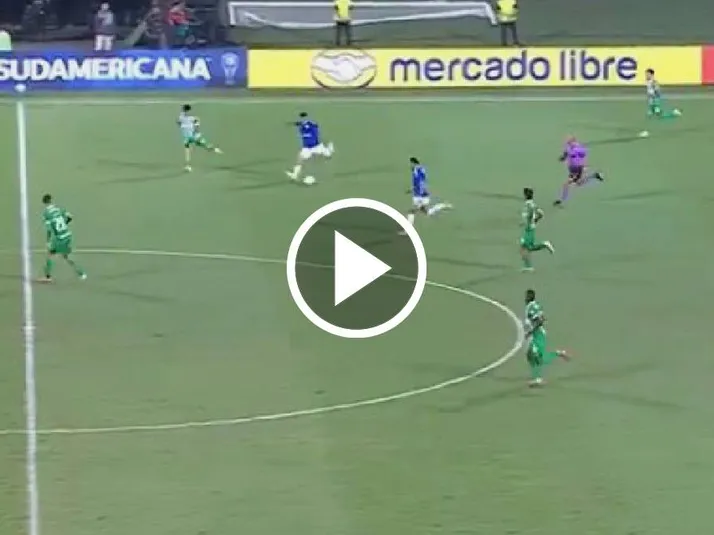 VIDEO: Lo desechó la U y acaba de anotar un golazo en Copa Sudamericana