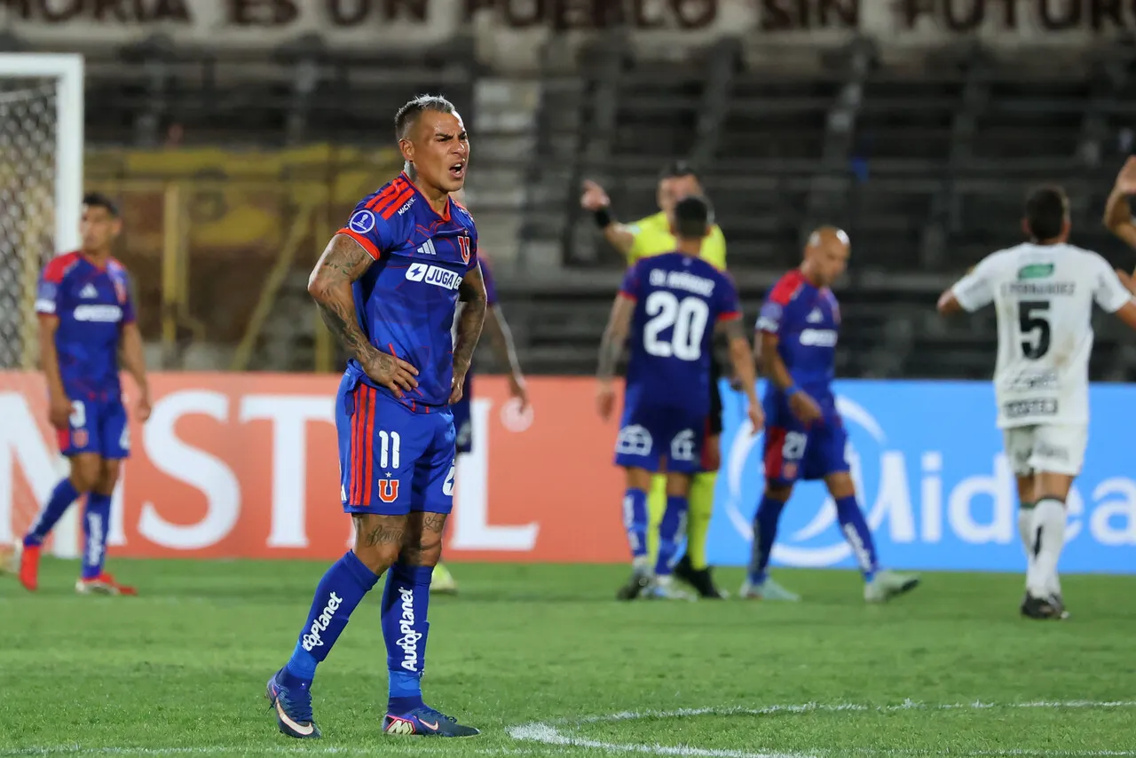 La U se quedó sin pan ni pedazo en Copa Sudamericana. | Foto: Photosport