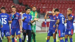 Israel Poblete sacó la voz en el camarín de Universidad de Chile.