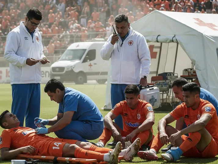 Cristián Insaurralde aparece en el parte médico de Cobreloa