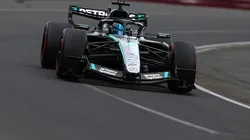 George Russell de Mercedes se quedó con la 'pole' en Australia. (Foto: Joe Portlock/Getty Images)