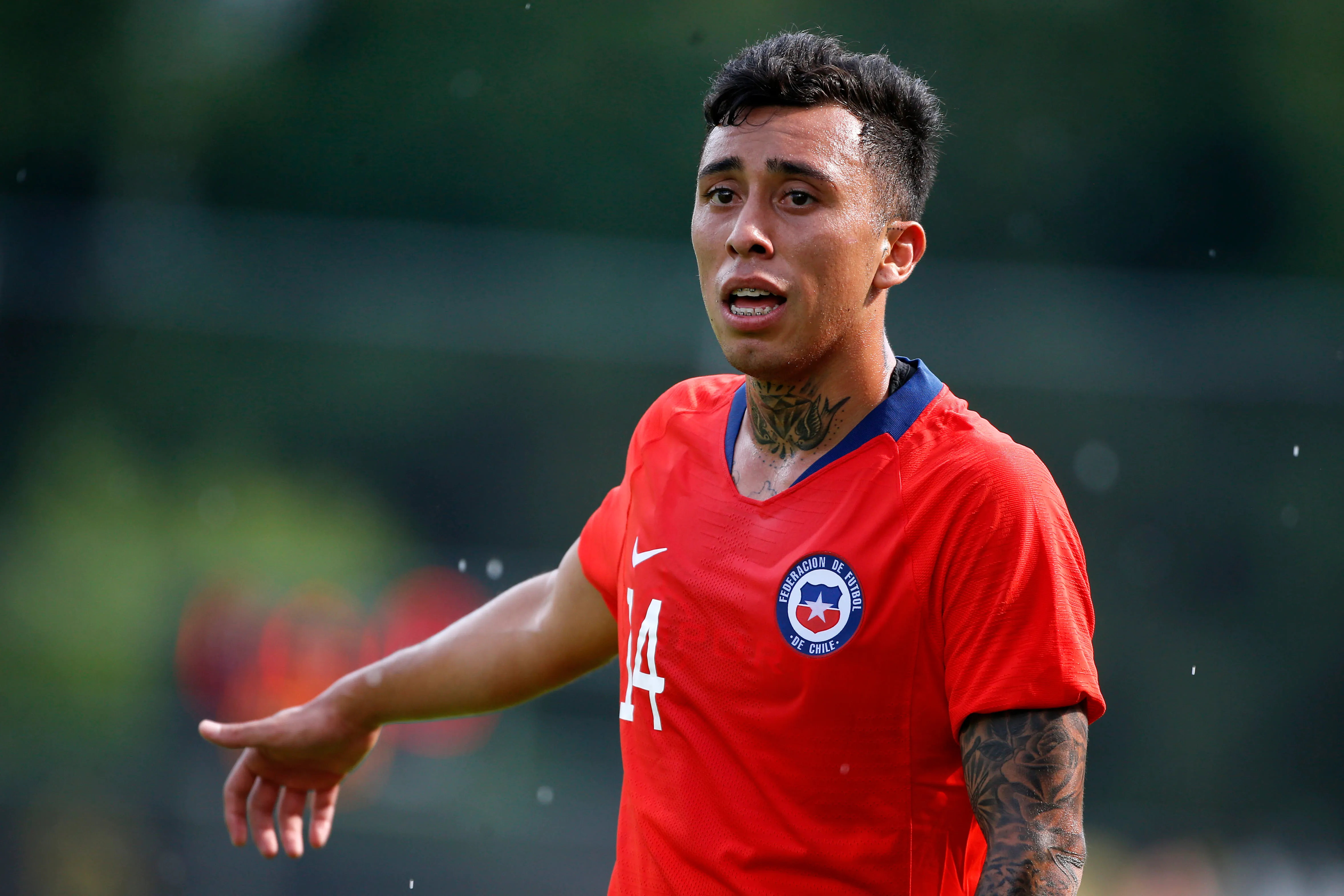 Martín Rodríguez vistiendo la camiseta de la Roja | FOTO: Andres Pina/Photosport