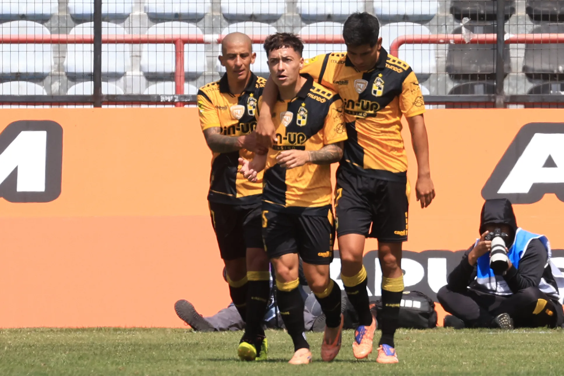 En casi 20 minutos en cancha, Zavala anotó su primer gol en la Liga de Primera 2026 | FOTO: Eduardo Fortes/Photosport