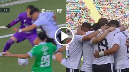 ¡Maxi Romero anotó el 1-0 para Colo Colo ante Audax!