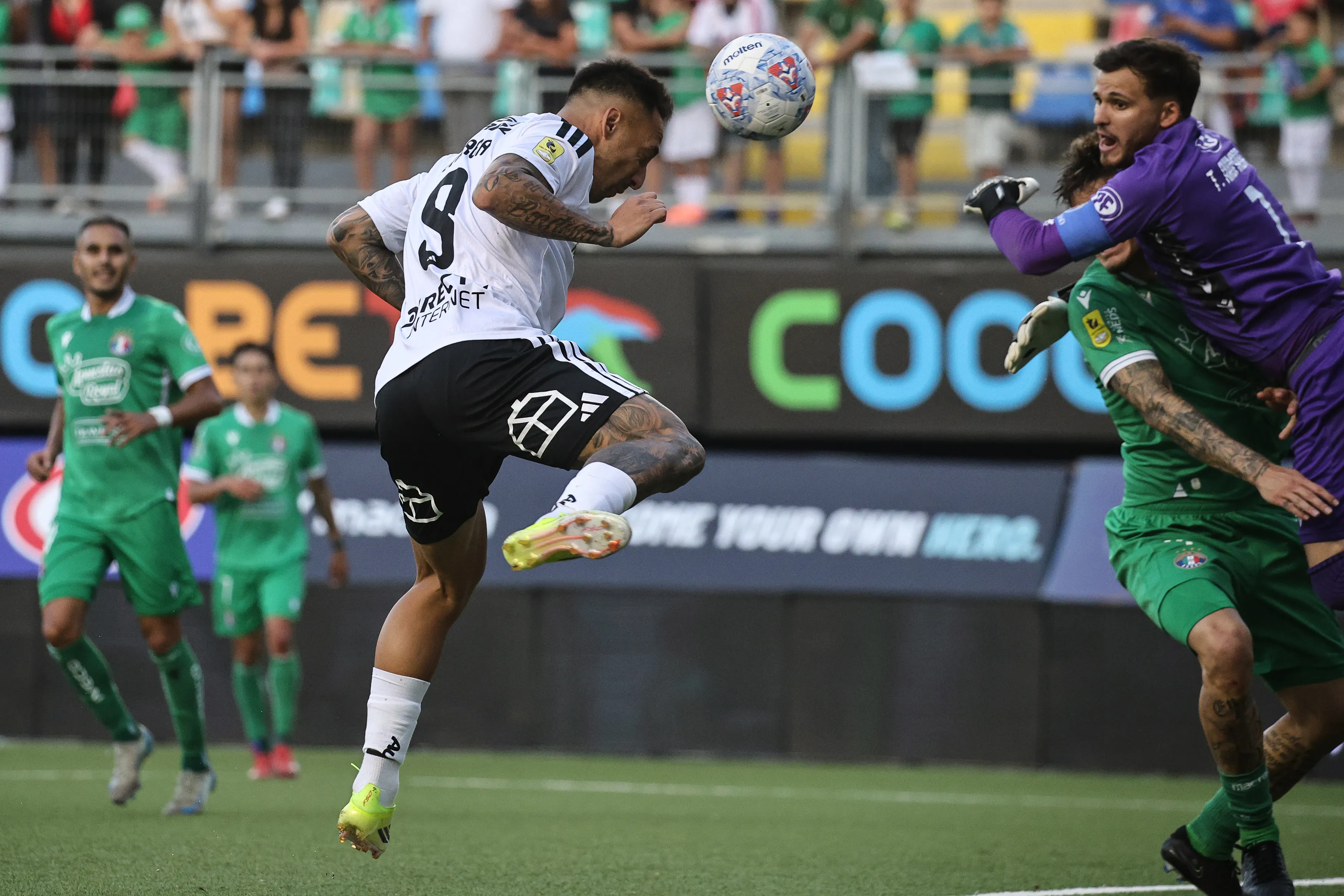 Javier Correa tuvo un par de ocasiones de gol para aumentar las cifras ante los Itálicos | FOTO: Diego Martin/Photosport