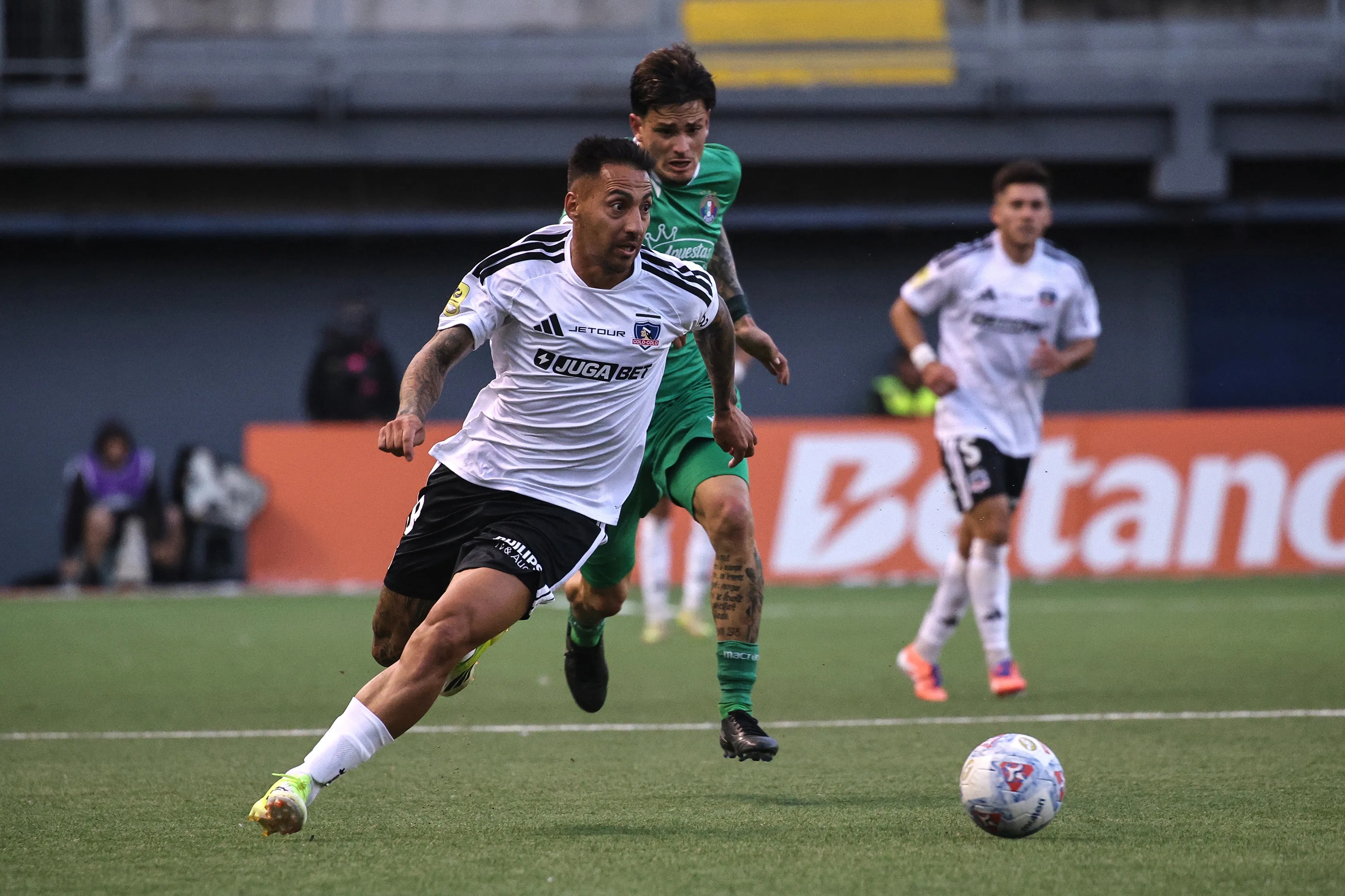 Javier Correa ingresó al minuto 77 en reemplazo de Maximiliano Romero | FOTO: Diego Martin/Photosport