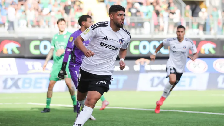 Maxi Romero anotó el gol del triunfo de Colo Colo ante Audax Italiano.