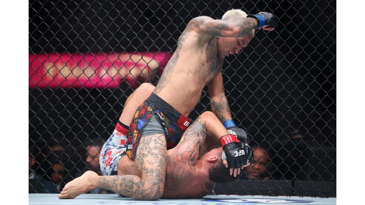 Charles Oliveira es el nuevo campeón BMF de UFC. (Photo by Sean M. Haffey/Getty Images)