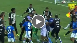 Batalla campal en la final del Campeonato Mineiro.