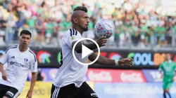 El volante de Colo Colo protagonizó una espectacular maniobra ante Audax.