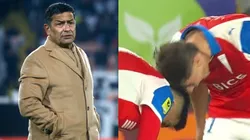 Aravena aseguró que el delantero "se equivocó completamente".