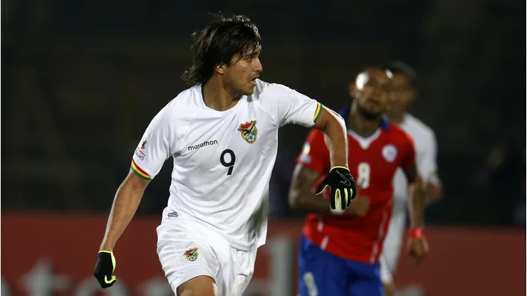 El histórico delantero boliviano no forma parte de la nómina para el repechaje (Foto: Andrés Piña/Photosport)