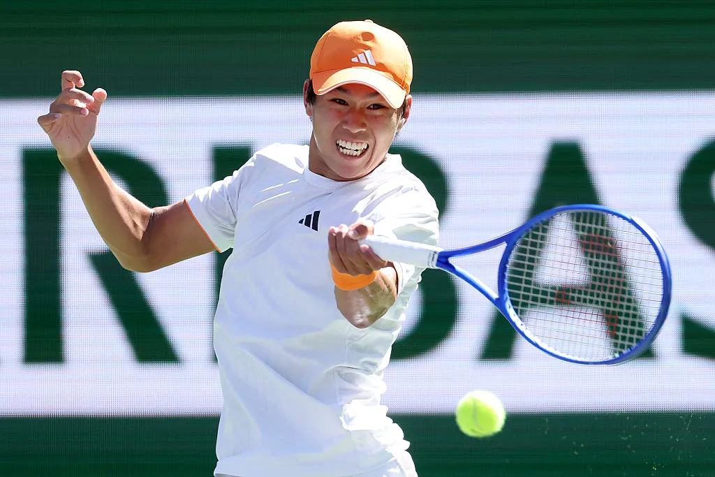 Learner Tien impresiona al mundo entero en Indian Wells (Getty Images).