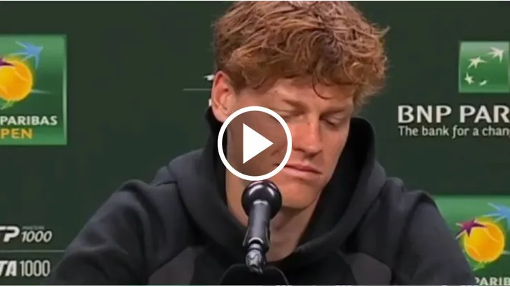 Jannik Sinner y una respuesta que se hizo viral en Indian Wells.