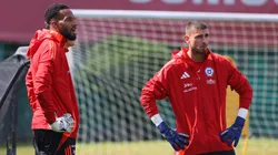La Roja podría perder a una de sus grandes promesas en el arco. (Foto: Photosport)