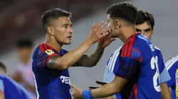 Charles Aránguiz salió lesionado en la U. (Foto: Andrés Piña/Photosport)