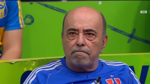 El icónico hincha azul no quedó ajeno a la salida del DT tras el empate ante U. de Conce este lunes (Foto: captura)
