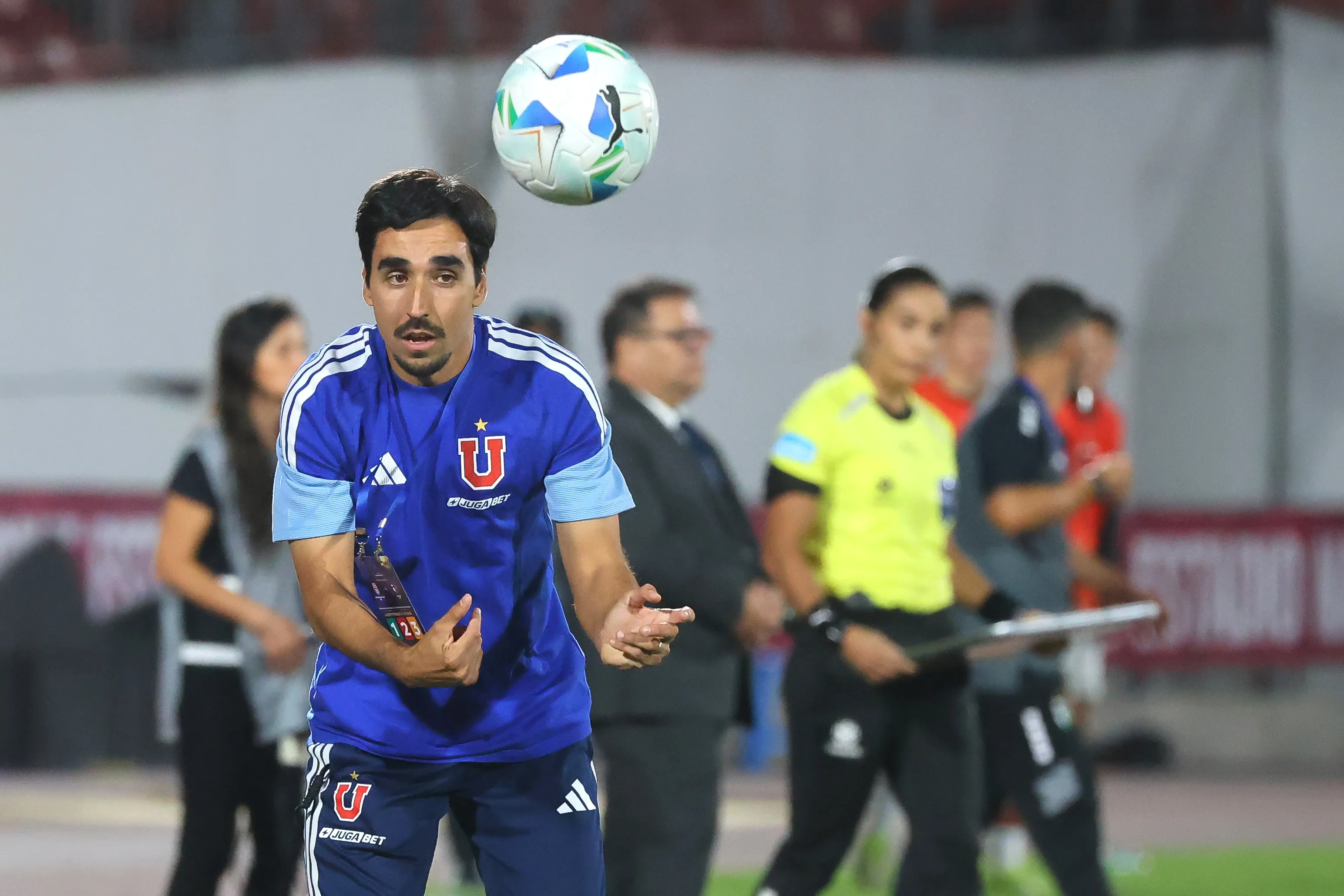 Universidad de Chile despidió a Francisco Meneghini. (Imagen: Photosport)
