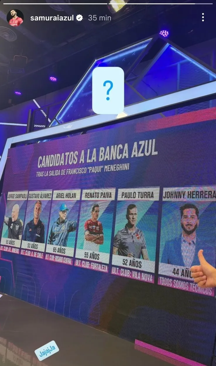 Johnny Herrera reaccionó: lo postularon como entrenador de Universidad de Chile. (Foto: Instagram)