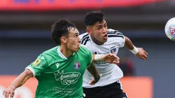 El lateral colocolino preocupa al cuerpo técnico de cara al próximo duelo del Cacique (Foto: Photosport)