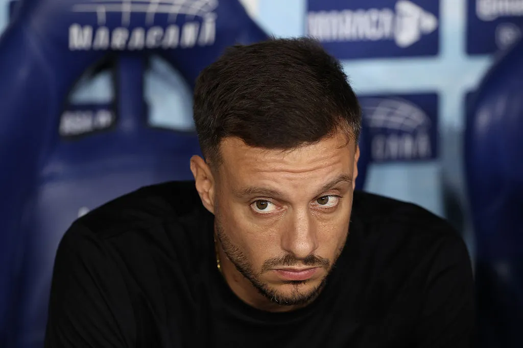 Martín Anselmi, que casi llega a la U, vive un delicado momento en Botafogo (Getty Images).