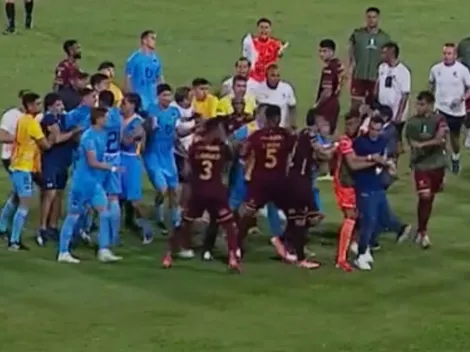 VIDEO: El fuerte pleito que no se vio tras el Deportes Tolima vs O’Higgins