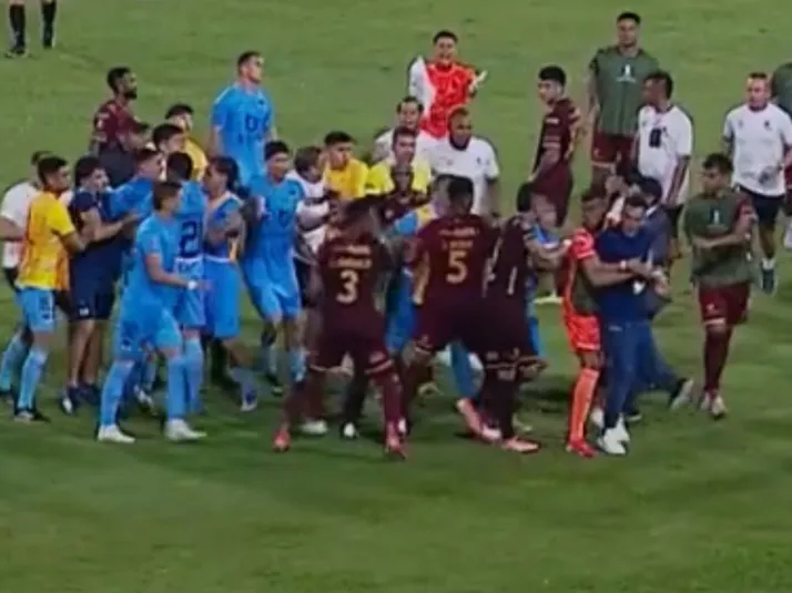 VIDEO: El fuerte pleito que no se vio tras el Deportes Tolima vs O’Higgins