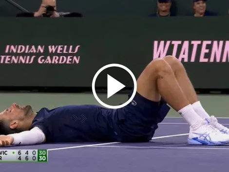 Novak Djokovic protagoniza el punto más impactante del año en Indian Wells