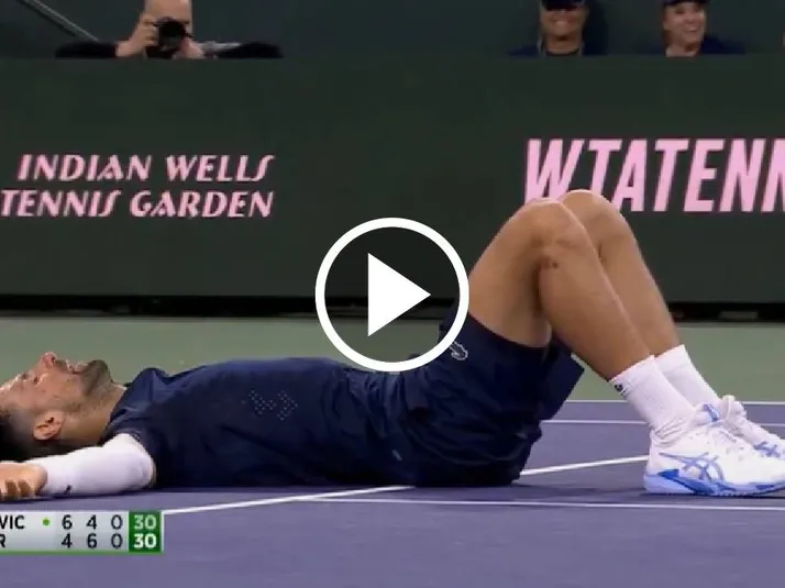 Novak Djokovic protagoniza el punto más impactante del año en Indian Wells