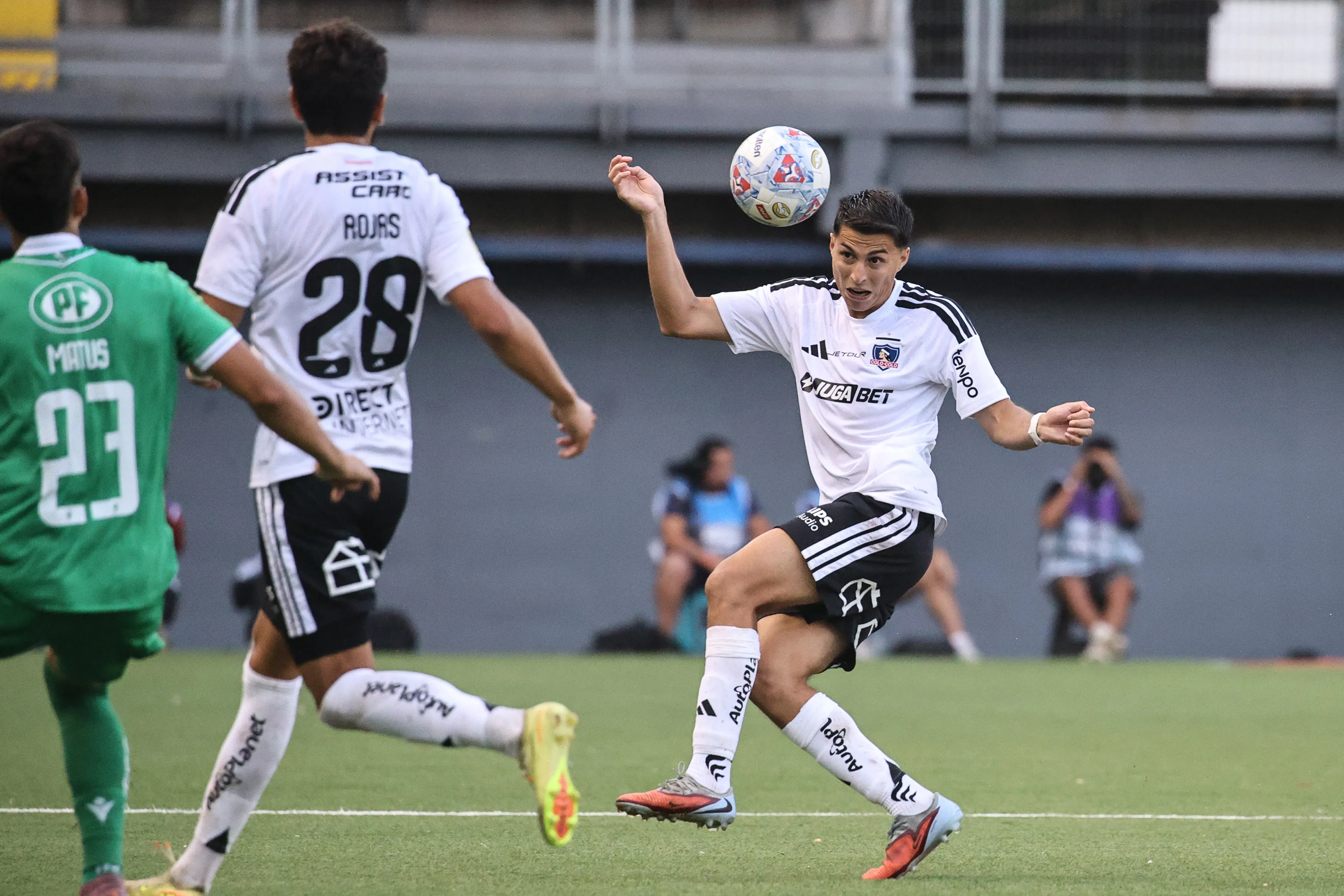 Jonathan Villagra ha jugado todos los partidos como titular en Colo Colo este 2026. (Foto: Diego Martin/Photosport)