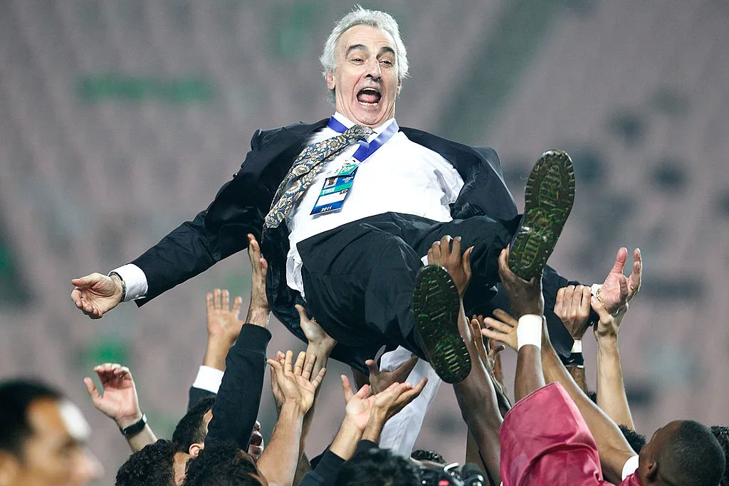 Jorge Fossati campeón de Copa Sudamericana y Recopa 2009 (Getty Images).