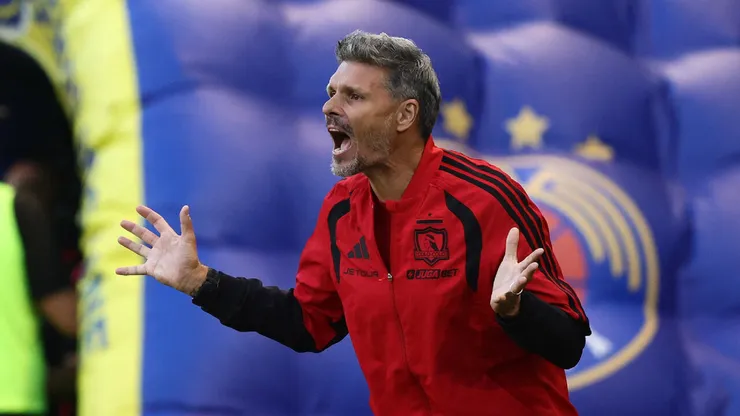 Fernando Ortiz sorprendió a todos durante esta jornada de entrenamientos (Foto: Photosport)