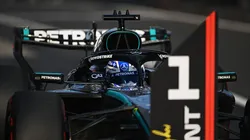 George Russell de Mercedes es el gran favorito para ganar el GP de China. (Foto: Rudy Carezzevoli/Getty Images)