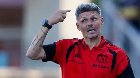 El "Tano" destacó las cualidades que han llamado la atención de una de sus joyas en Colo Colo (Foto: Photosport)