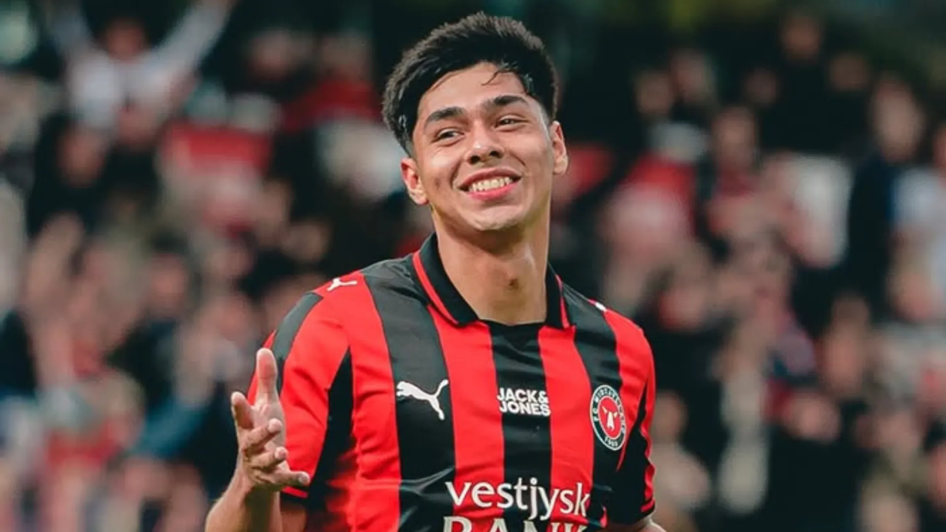 Darío Osorio es seguido por AS Roma. (Foto: FC Midtjylland)