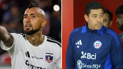 Arturo Vidal le da en el suelo a Nicolás Córdova por la nómina en La Roja