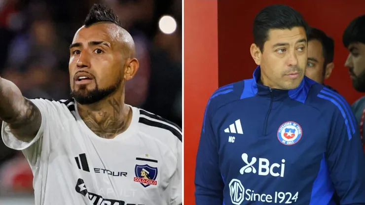 Arturo Vidal le da en el suelo a Nicolás Córdova por la nómina en La Roja