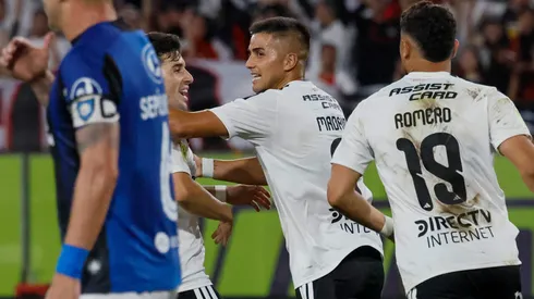 Álvaro Madrid anotó su primer gol en Colo Colo.