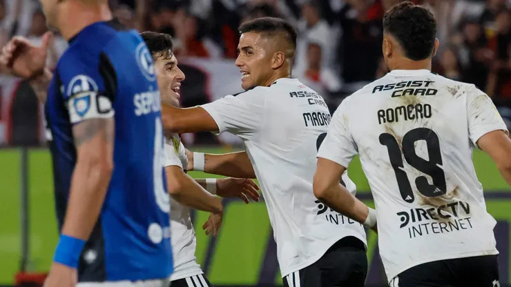 Álvaro Madrid anotó su primer gol en Colo Colo.
